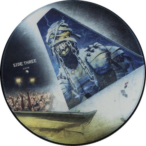 Iron Maiden Flight 666 UK picture disc LP (vinyl picture